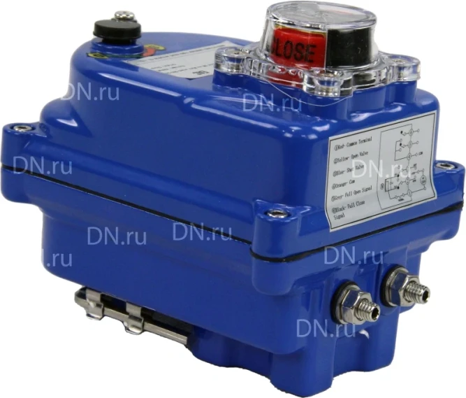 Электропривод четвертьоборотный QT-N-003EM-O1-220VAC-У1 blue 220В в Барнауле