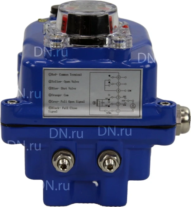 Электропривод четвертьоборотный QT-N-003EM-O1-220VAC-У1 blue 220В в Барнауле