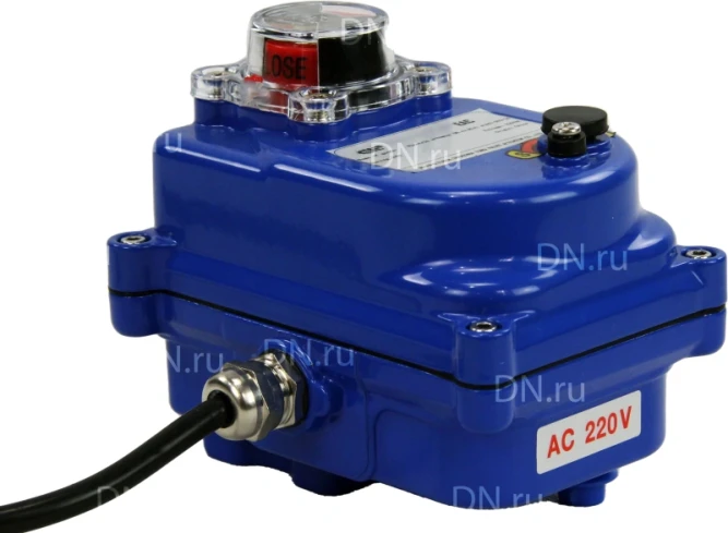 Электропривод четвертьоборотный QT-N-003EM-O1-220VAC-У1 blue 220В в Барнауле