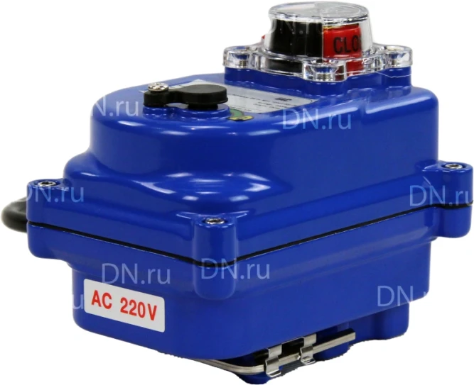 Электропривод четвертьоборотный QT-N-003EM-O1-220VAC-У1 blue 220В в Барнауле