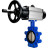 Затвор дисковый поворотный WBV1616E-2W-Fb-H Ду150 Ру16 LUG корпус - чугун QT450, диск - чугун QT450, уплотнение - EPDM, с пневмоприводом PA-DA-105-1 в Барнауле