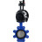Затвор дисковый поворотный WBV1631E-2W-Fb-H Ду150 Ру16 LUG корпус - чугун QT450, диск - нержавеющая сталь 304, уплотнение - EPDM, с пневмоприводом PA-DA-105-1, пневмораспределителем 4M310-08 DC24V и БПВ AFC2000 в Барнауле