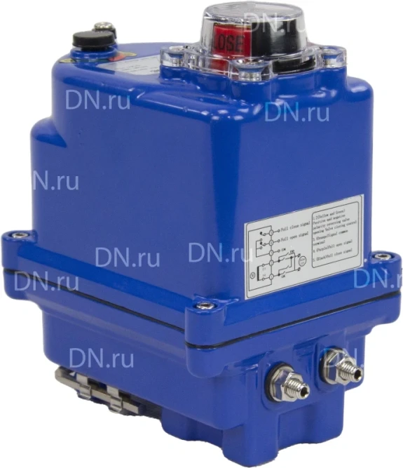 Электропривод четвертьоборотный QT-N-003EM-O1-24VDC-У1 blue 24В в Барнауле