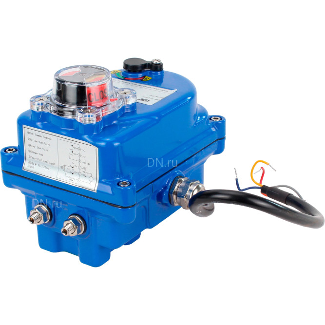 Электропривод четвертьоборотный QT-N-003EM-O1-12VDC-У1 blue 12В в Барнауле