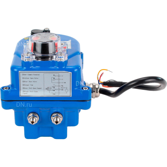 Электропривод четвертьоборотный QT-N-003EM-O1-12VDC-У1 blue 12В в Барнауле
