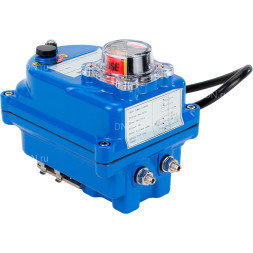 Электропривод четвертьоборотный QT-N-003EM-O1-12VDC-У1 blue 12В