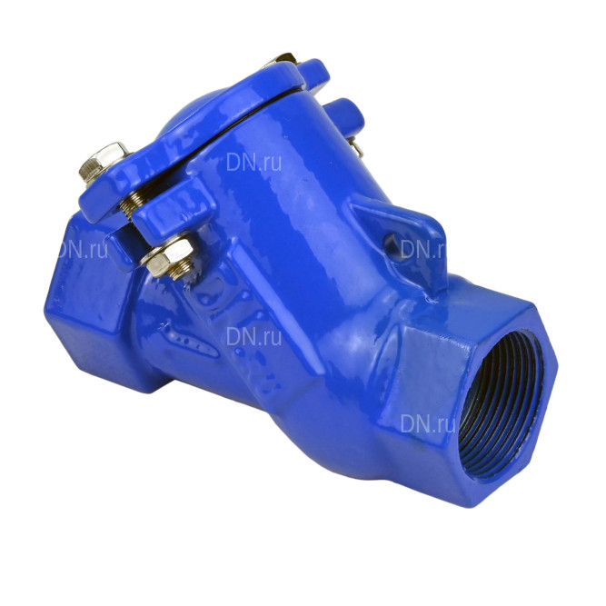Клапан обратный VCB1433N-T 1/2″ Ду15 Ру16 муфтовый, шаровой, корпус - чугун, шар - сталь+NBR, уплотнение - NBR в Барнауле