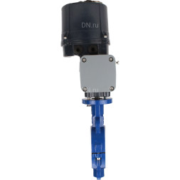 Затвор дисковый поворотный WBV3434Pf-2W-Fb-H Ду125 Ру16 корпус - углеродистая сталь WCB, диск - углеродистая сталь WCB, футерованный PTFE, уплотнение - PTFE, с электроприводом четвертьоборотным QTSA-N-014EM-O0-220VAC с пружинным возвратом