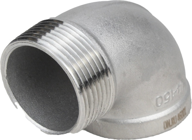 Отвод (уголок) ВР-НР-316 1/4″ Ду8 Ру16 угол 90°, корпус - нержавеющая сталь 316, присоединение - внутренняя / наружная резьба в Барнауле