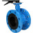 Затвор дисковый поворотный WBV1331E-2W-F-H Ду50 Ру16 фланцевый, корпус - чугун GGG40, диск - нержавеющая сталь 304, уплотнение - EPDM, с рукояткой, с ISO-фланцем F05, квадрат штока 9х9 в Барнауле