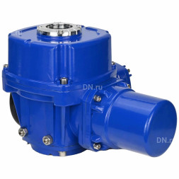 Электропривод четвертьоборотный QT-N-005M-O2-220VAC-У1 с моментной муфтой и штурвалом, 220В