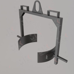 Захват для бочек ЗПБ струбцина 0.3 т