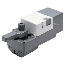 Электропривод четвертьоборотный QTER-N-010EM-O3-24VAC/DC-У3 с электронным возвратом, 9х9, F03