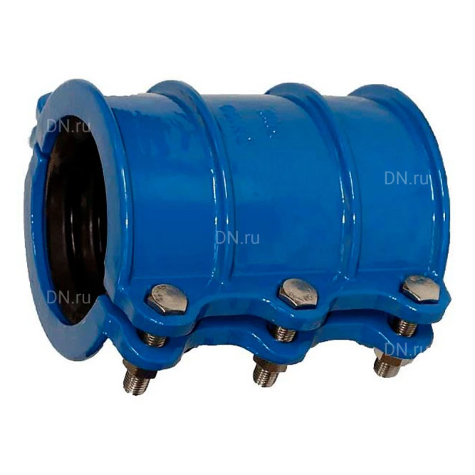 Муфта ремонтная хомутного типа CСR14E(2pc) Ду150 (Дн157-171) Ру16 двухсоставная, корпус - чугун GGG50, уплотнение - EPDM в Барнауле