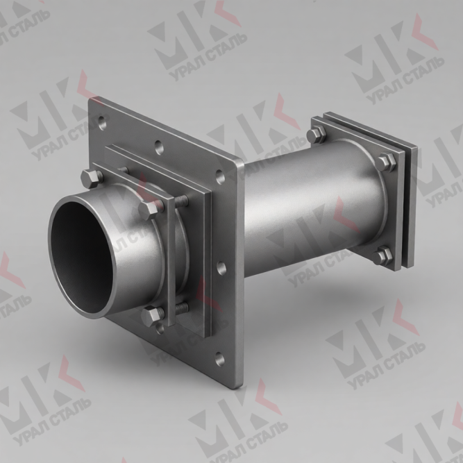 Конструкция пропуска коммуникаций КПК-9 Т-199.250.15.000-32 Ду 219 в Барнауле