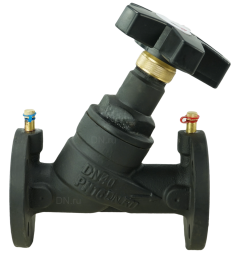 Клапан балансировочный VB1431V-F Ду25 Ру16 чугунный, фланцевый, с ниппелями