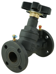 Клапан балансировочный VB1431V-F Ду25 Ру16 чугунный, фланцевый, с ниппелями