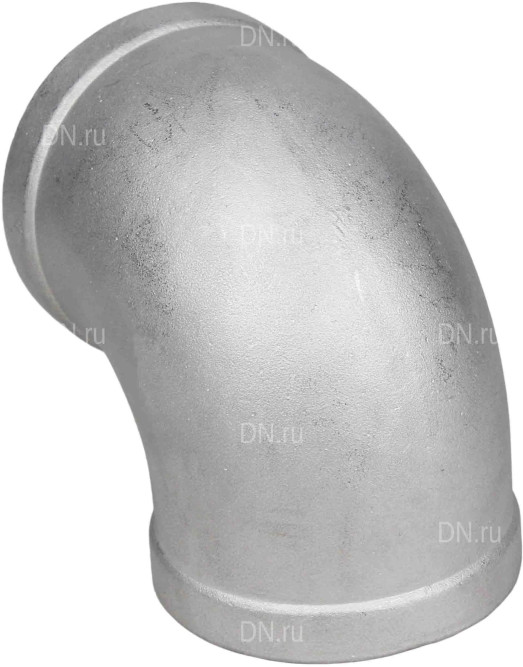 Отвод (уголок) ВР-ВР-304 1/4″ Ду8 Ру16 угол 90°, корпус - нержавеющая сталь 304, присоединение - внутренняя / внутренняя резьба в Барнауле