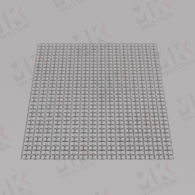 Сетка рифленая квадратная нержавеющая 6х3 мм ТУ 1276-002-38279335-2013 в Барнауле