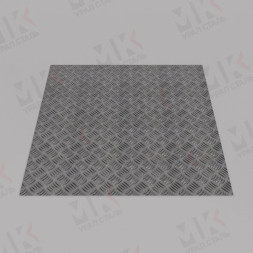 Лист алюминиевый рифленый квинтет 1,2x1250x2500 мм АМг5